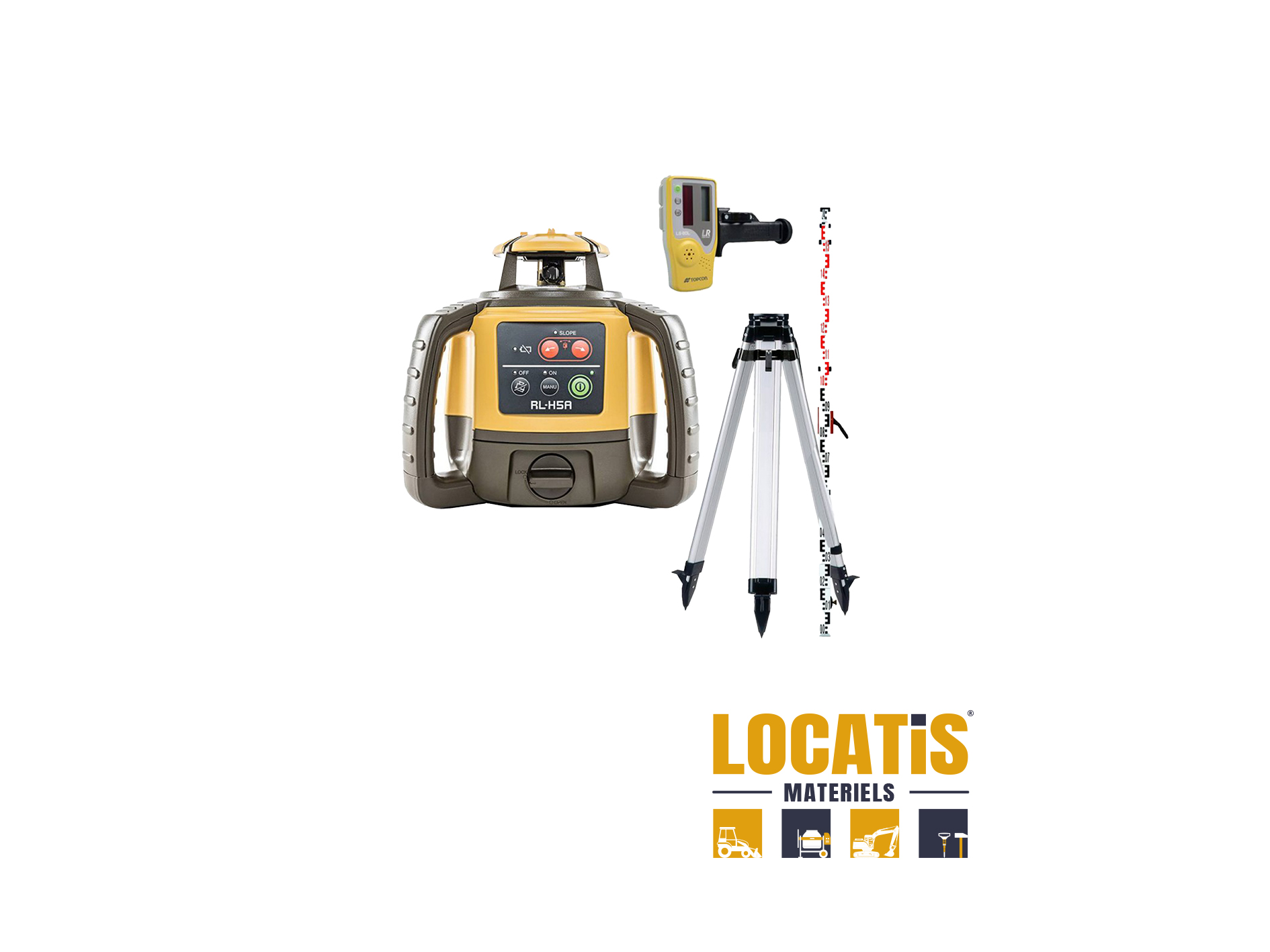 Kit Laser Pro TOPCON + PIED + PIGE